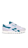 Reebok Classic Nylon È¿�åš¨éž‹ Â€“ Digital Gleam  Digital Gleam & Retro Teal. Å°ºç � 9.5 (also Â€“ 10, 10.5 In Multi