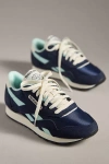 Reebok Classic Nylon Sneakers In Blue