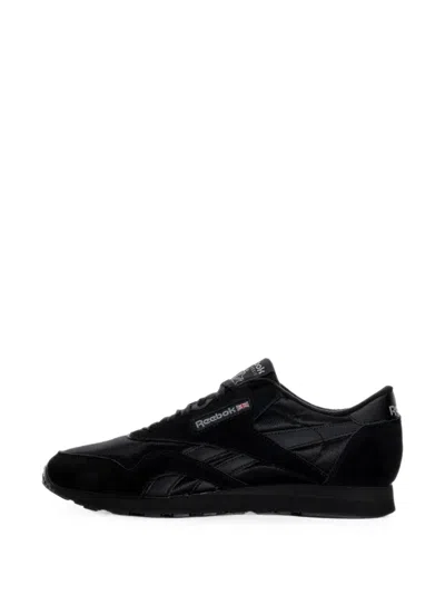 Reebok Classic Nylon Sneakers In Black