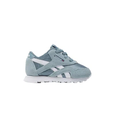 Pre-owned Reebok Classic Nylon Toddler 'soft Slate' | Blue | Infant Size 9