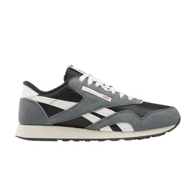Pre-owned Reebok Classic Nylon 'washed Black Dark Fog' | Grey | Men's Size 10 In Gray