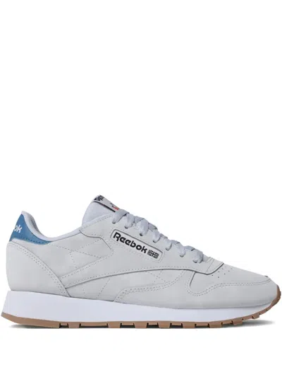 Reebok Classic "pure Grey/steely Blue" Sneakers In White