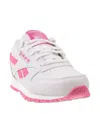 Reebok Classic Step Flash "white/pink" Sneakers In Multi