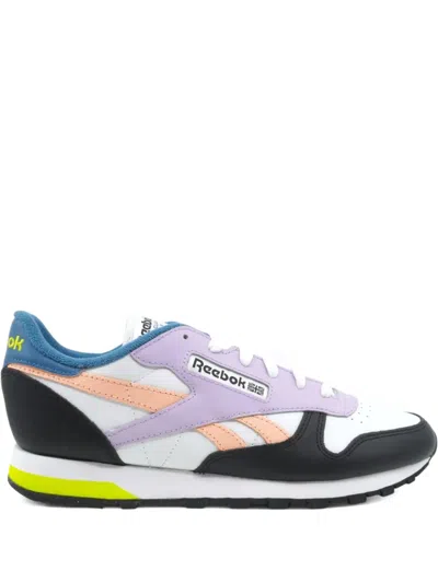 Reebok Classic "white/black/purple" Sneakers