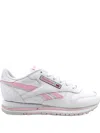 Reebok Classic "white/pink Glow" Sneakers In White