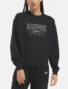 Reebok Classics Archive Essentials Crew Sweatshirt In Black