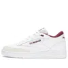 Reebok Classics Club C Mid Ii 'white Classic Maroon'