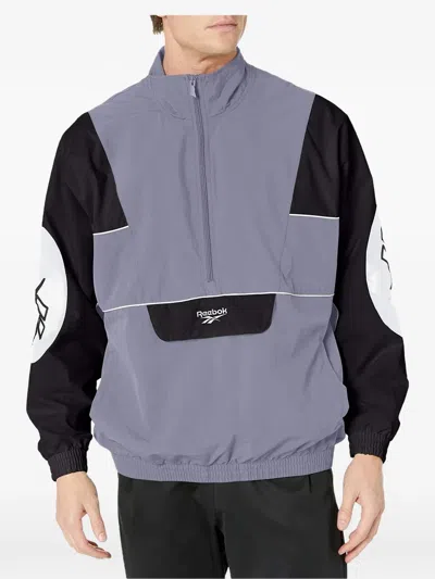 Reebok Classics Electrogen Half Zip Jacket In Gray
