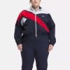 REEBOK WOMEN'S CLASSICS FRANCHISE TRACK JACKET (PLUS SIZE)