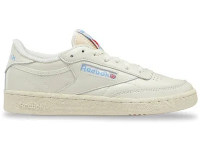 Pre-owned Reebok Club 85 Vintage (women's) Sneakers In Chalk/paperwhite/athletic Blue In Multi