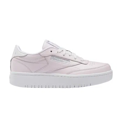 Pre-owned Reebok Club C 85 Big Kid 'porcelain Pink Silver' | Kid's Size 6