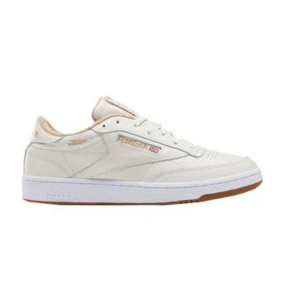 Pre-owned Reebok Club C 85 'chalk' In Cream