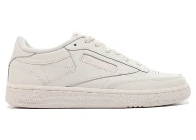 Pre-owned Reebok Club C 85 Chalk (women's) Sneakers In Chalk White/pink