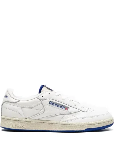 Reebok Club C 85 "chalk/vector Blue" Sneakers In White