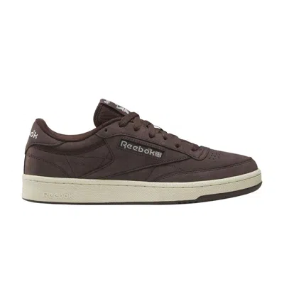 Pre-owned Reebok Club C 85 'dark Brown Linen' | Men's Size 7