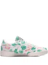 Reebok Club C 85 Floral-print Trainers In Multi