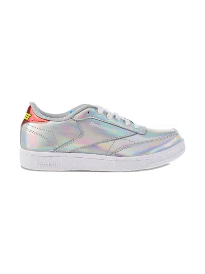Reebok Kids' Club C 85 Gs Wonder Women Sneakers In Silver