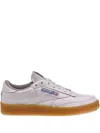 Reebok Club C 85 Leather Sneakers In Pink