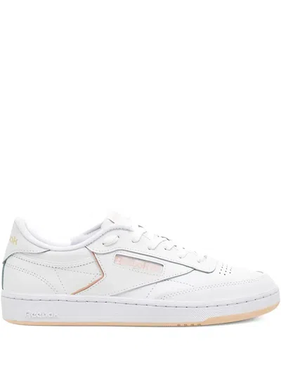 Reebok Club C 85 Leather Sneakers In White