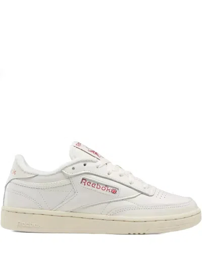 Reebok Club C 85 Leather Sneakers In White
