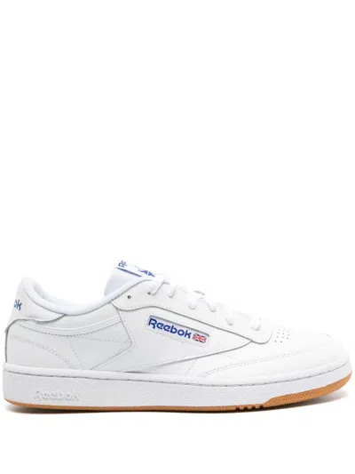 Reebok Club C 85 Leather Sneakers In White