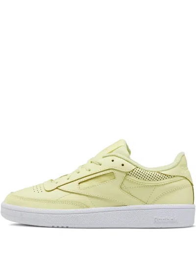 Reebok Club C 85 "lemon Glow/white" Sneakers In Yellow