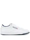 Reebok Club Workout Leather Sneakers In White