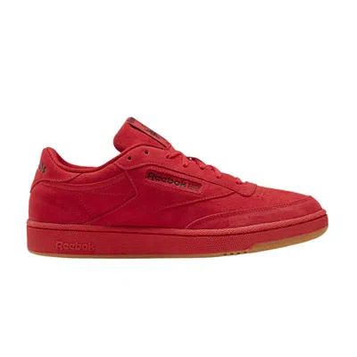 Pre-owned Reebok Club C 85 'monochromatic Red'