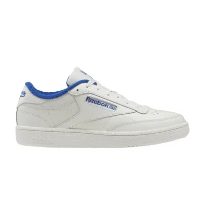 Pre-owned Reebok Club C 85 'my Name Is - Vector Blue' In Cream