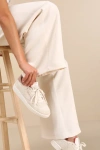 Reebok Club C 85 Sand And Scorched Earth Leather Sneakers In Sand