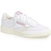 Reebok Club C 85 Vintage Canvas & Leather Sneaker In Footwear White/chalk/stucco