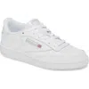 Reebok Club C 85 Sneaker In White/light Grey