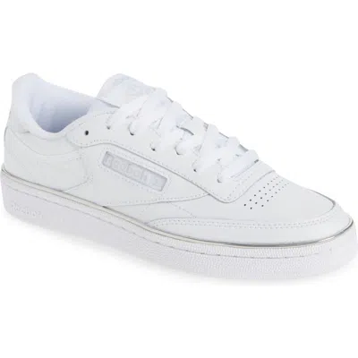 Reebok Club C 85 Sneaker In White/white/barelygrey