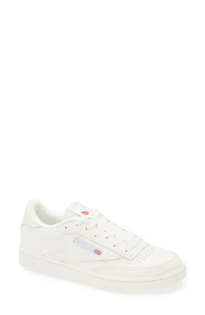 Reebok Club C 85 Sneaker In Chalk/zeeblu/chalk