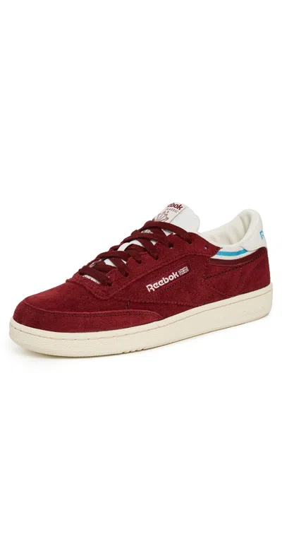 Reebok Club C 85 Sneakers Retrored/chalk/futurecyan In Red