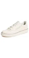 Reebok Club C Double Platform Sneaker In Vintage Chalk