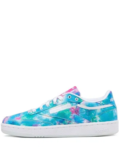 Reebok Club C 85 Tie-dye Sneakers In Black