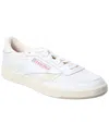 Reebok Club C 85 Vintage Canvas & Leather Sneaker In White