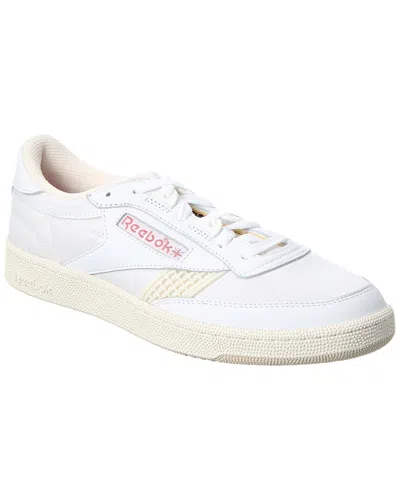 Reebok Club C 85 Vintage Canvas & Leather Sneaker In White