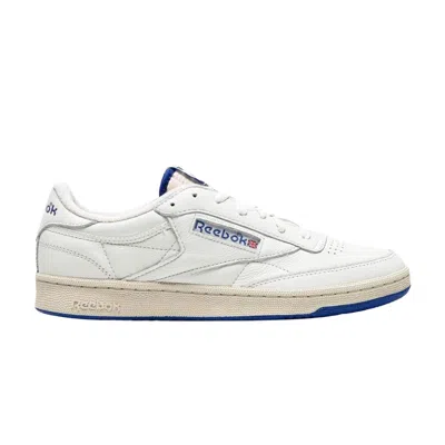 Pre-owned Reebok Club C 85 Vintage 'chalk Vector Blue' | White | Men's Size 10.5