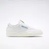 Reebok Club C 85 Vintage Sneakers In Chalk With Terry-white In White