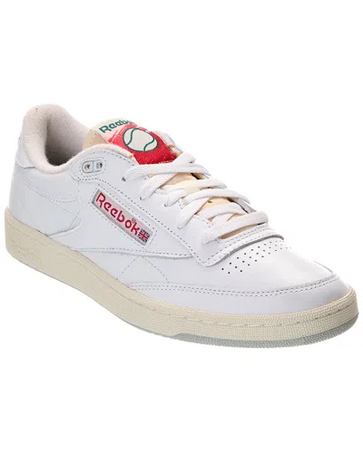 Reebok Club C 85 Vintage Leather Sneaker In White