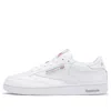 Reebok Round Toe Low-top Casual Shoes In White