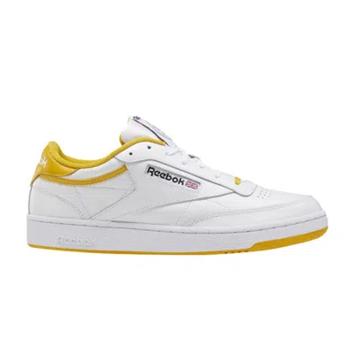Pre-owned Reebok Club C 85 'white Fierce Gold'