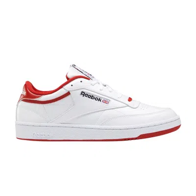 Pre-owned Reebok Club C 85 'white Legacy Red' | Men's Size 11