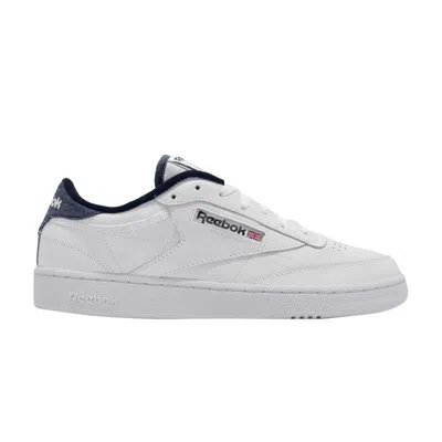 Pre-owned Reebok Club C 85 'white Vector Navy'