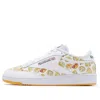 Reebok Club C 85 White Yellow Smiling Face Unisex