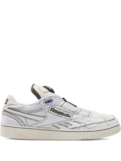 Reebok Club C 85 "white/black" Sneakers In Neutral