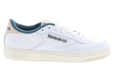Pre-owned Reebok Club C 85 (women's) Sneakers In White/hoops Blue/stucco