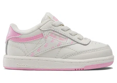 Pre-owned Reebok Club C Barbie Dream Gap Project Sneakers In Chalk/astro Rose